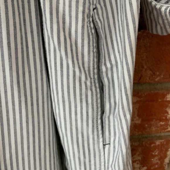 Everlane Oxford Stripe Belted Shirt Dress - Picture 13 of 14